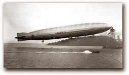 Airship Shenandoah - Bar Harbor Maine