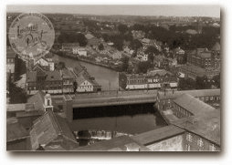 Central Ave Bridge - Dover NH - early 1900s